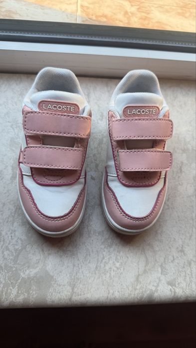 Original Lacoste T-Clip Kids Sneakers EU 22 – Excellent Condition