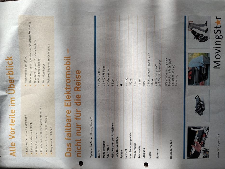 Scaun  rulant- electric