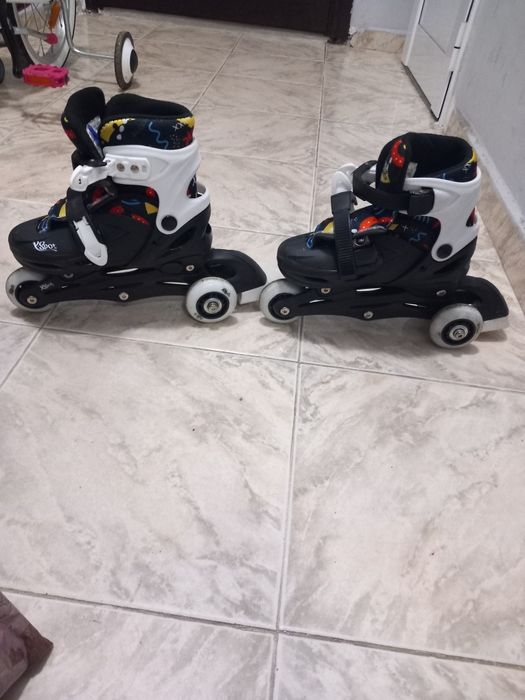 Детски Кънки и ролери 2в1