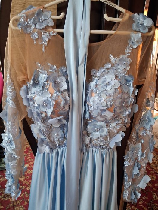 Rochie bleu ciel
