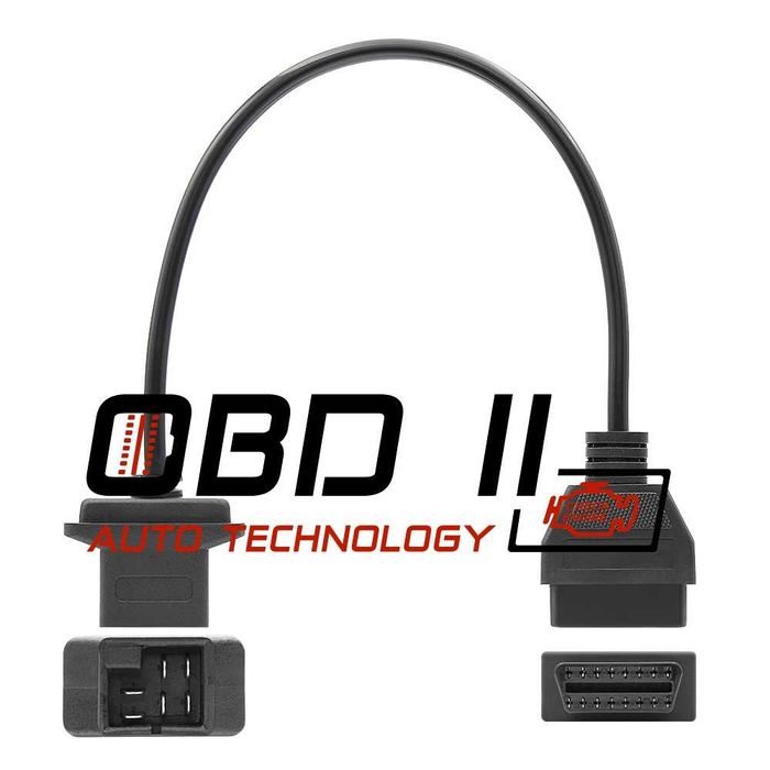 Кабел / Преходник / Адаптер за Chrysler 6 Пин 6 Pin Крайслер Delphi