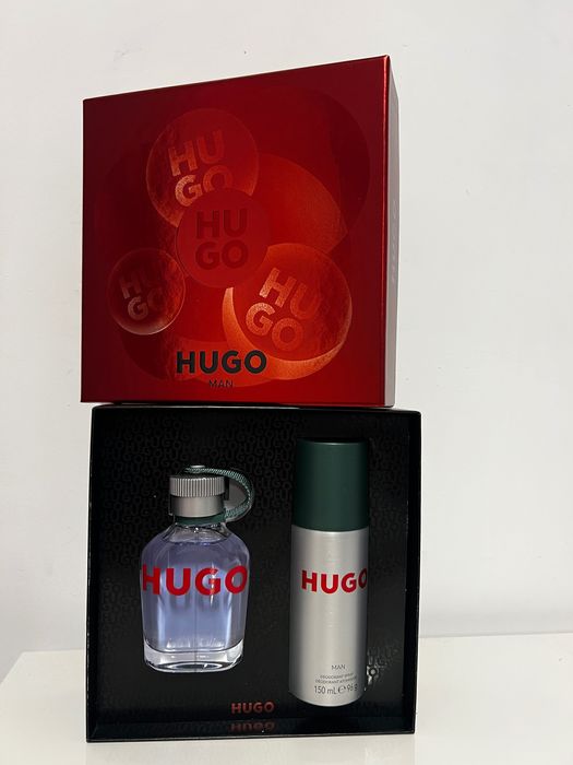 Комплект Hugo Man EDT 75ml + Hugo Man Spray 150 ml