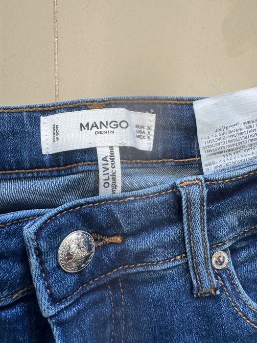 Blugi dama skinny Mango talie normala marime 38