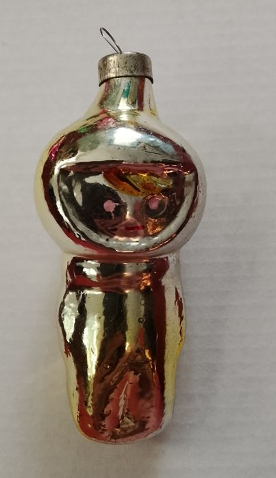 Ёлочные игрушки. Космонавт.ссср