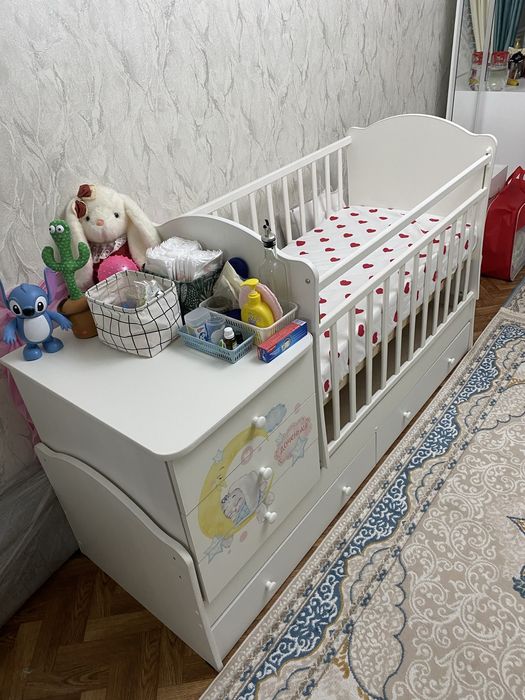 Манеж детский!2в1 новый