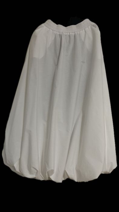 Юбка баллон, белая