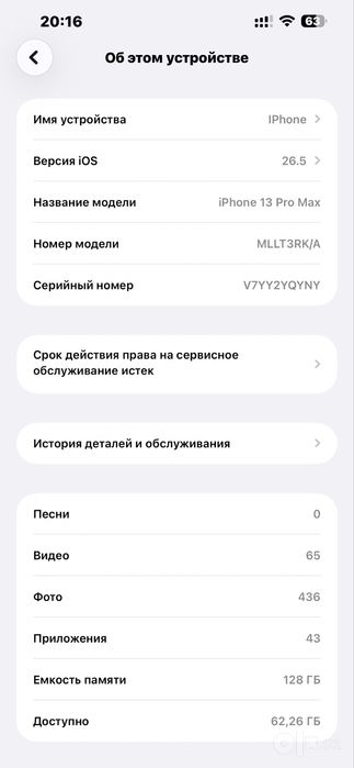 13 Pro max 128gb
