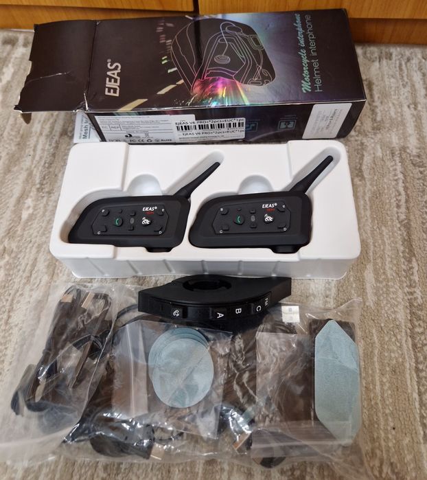 Intercom Ejeas V6 Pro + EUC controller ghidon