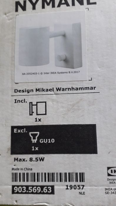 Proiector, aplica cu potentiometru