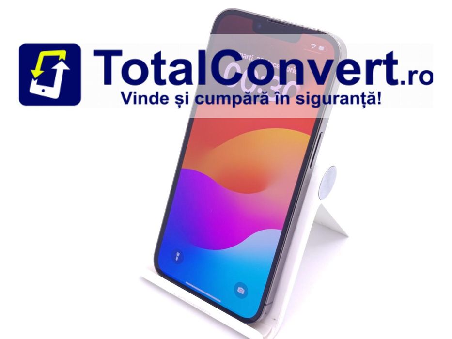 Apple iPhone 13 Pro 128GB Graphite 6GB, Garantie 24 luni | #D89676