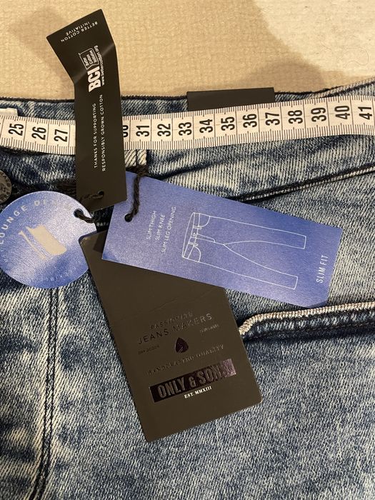 Blugi barbati Only&Sons model slim fit, noi cu eticheta, W31/L34