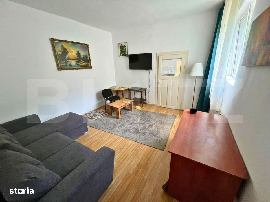 Apartament cu 2 camere, de 70 mp, cu curte comuna | Centru
