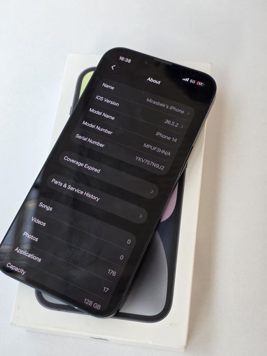 iPhone 14 128 Sim + eSim
