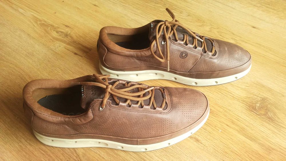 ECCO GORE-TEX YAK LEATHER Shoes размер EUR 44 естествена кожа водонепромокаеми - 1103
