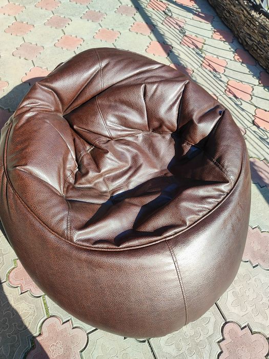 Кресло груша на замке кожзам