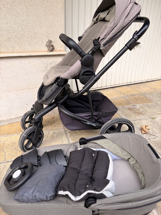 Easywalker Количка Harvey 3 Forest Green 2 в 1