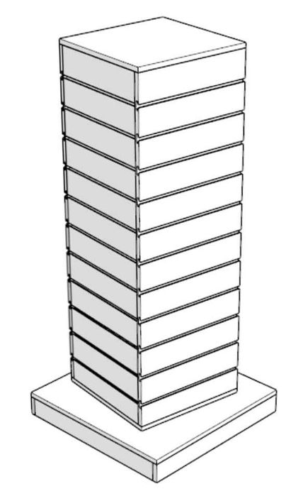 Гандола/тумба из экономпанелей