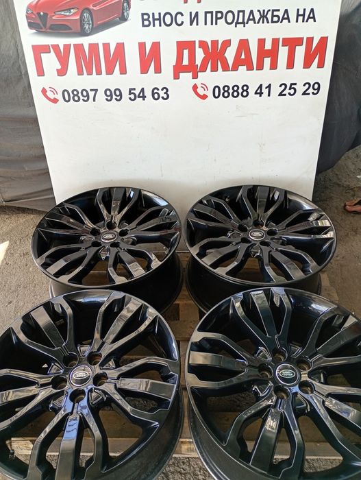 Топ състояние 21 -5x120 ET49 9.5j Range Rover sport