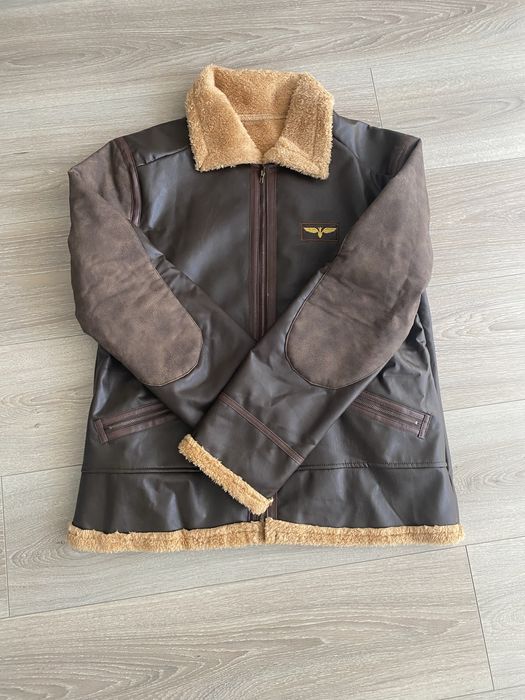 Jacheta, model Aviator, Noua, Barbati, marime L- geaca, jacket