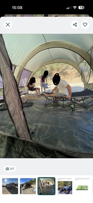 Vând cort de familie / camping CampFeuer