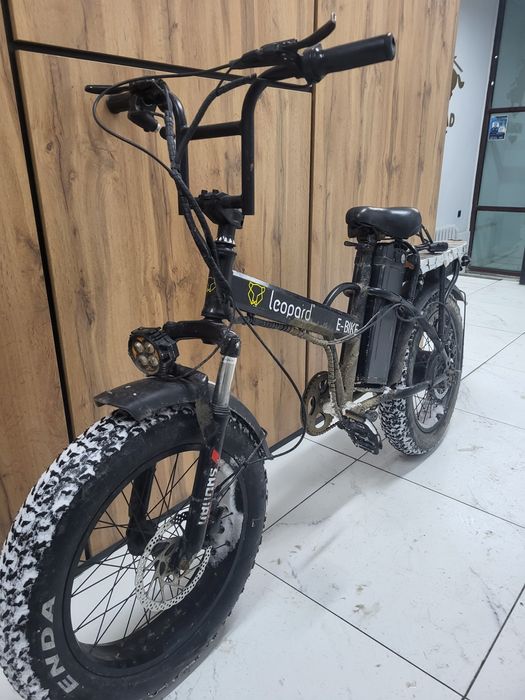Электровелосипед электро велосипед Leopard 48v 1200w 32ah на ходу сроч