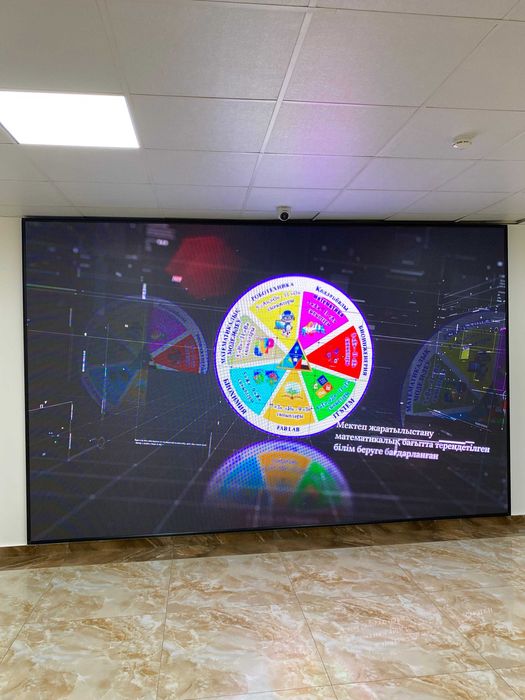 монтаж лэд экрана