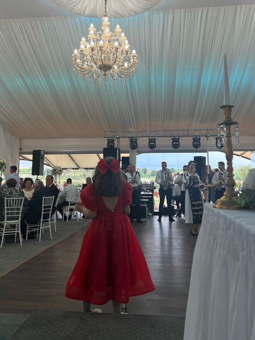 Rochie fetita 6-7 ani realizata la comanda