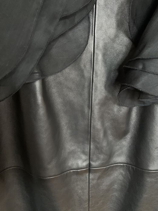 Кожена рокля Lanvin размер 36