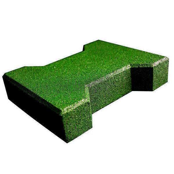 Pavaj cauciuc dublu T autoblocant autobloc behaton 20x16.5x4.5 cm