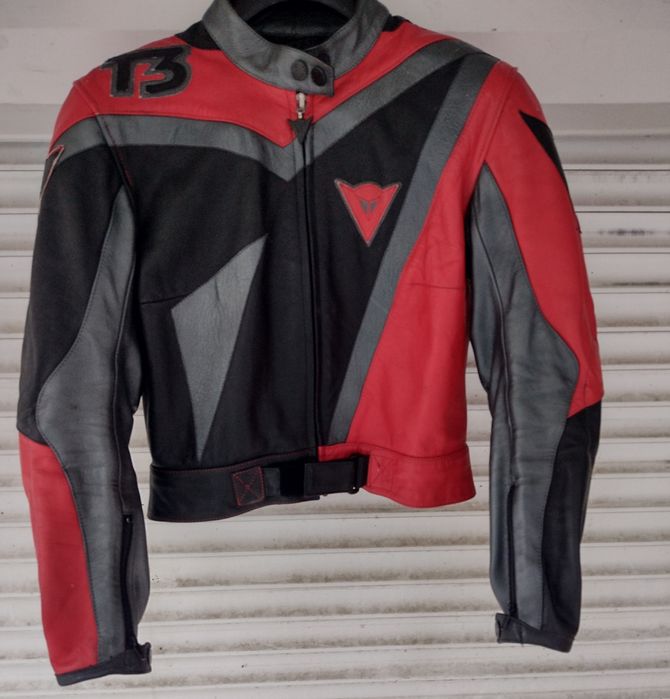 Dainese -Кожено мото яке с протектори.Унисекс.