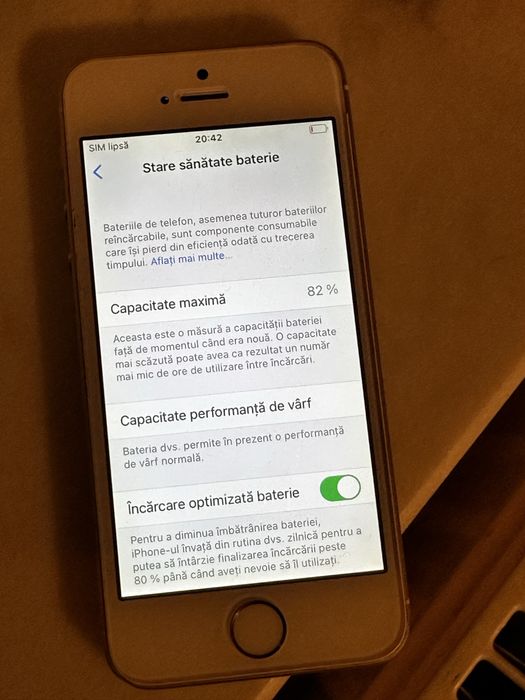 iPhone SE 2016, 16gb, Gold