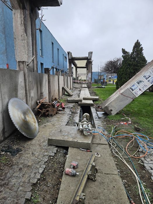 Taiat Taiere Decupare carotare sectionare piconare beton carota