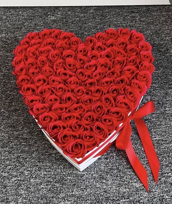 Cutii trandafiri de săpun