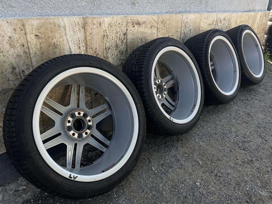 Jante Roti 18 Originale 5X112 Mercedes E Class C Class W212 W207 W204 AMG Coupe Anvelope 235 40 R18 / 255 35 R18 M+S