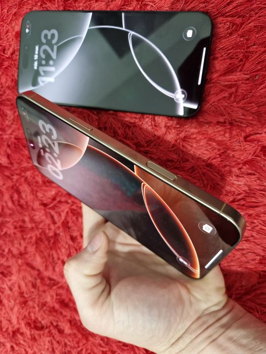 -Iphone 16Pro Max, 256Gb, 8Ram, Desert-Black Titanium, bat-93%-92%-337