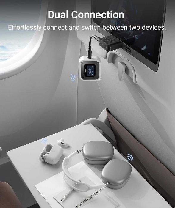 Syntech Airplane Bluetooth предавател/приемник за Airpods или слушалки