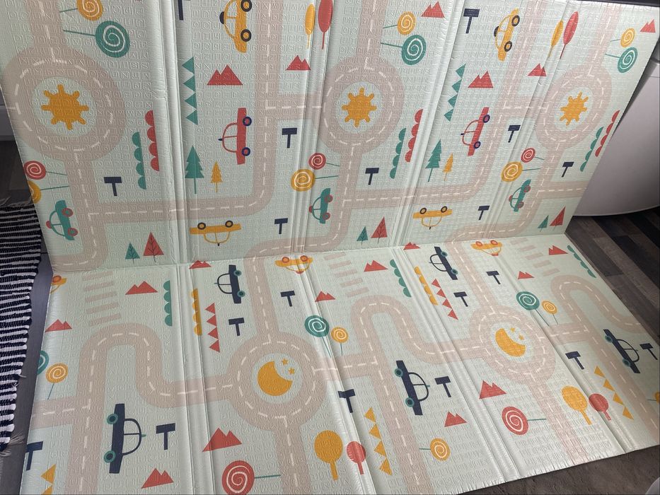 Детско Килимче за Пълзене и Игра от Термоизолираща Пяна 1.5 дебелина