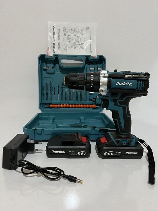 36V 48V Шуруповёрт(Shurpavyor ) дрел (drel)(DeWalt Bosch Makita)