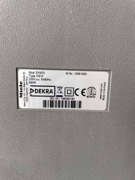 Miele Guard M1 Прахосмукачка