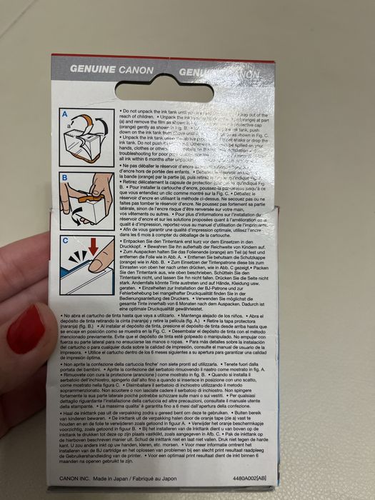 Cartusuri Canon BCI-3еС - noi - diverse culori