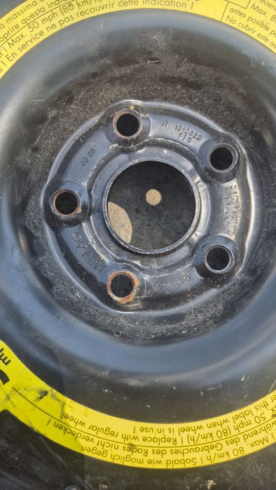 Оригинална Патерица/Резервна Гума VW ,Ауди Сеат ,Шкода  5х112 16 17  Цола