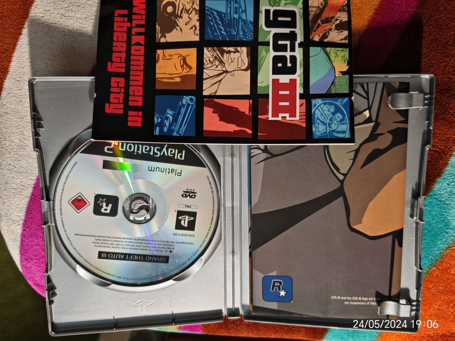 Grand Theft Auto III 3 playstation 2