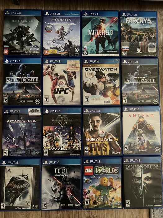 Игры playstation 4  bluray disk