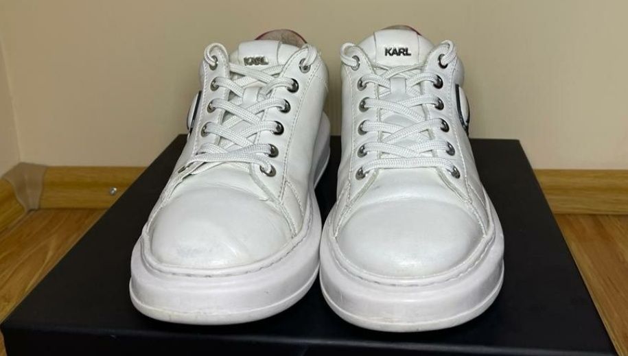 Vând adidas Karl Lagerfeld White LTHR W/Pink