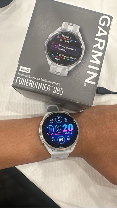 Forerunner 965 white