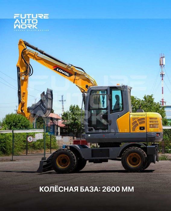 колёсный экскаватор Lovol FP90W (0.3 куб) насия савдога 12 ойга