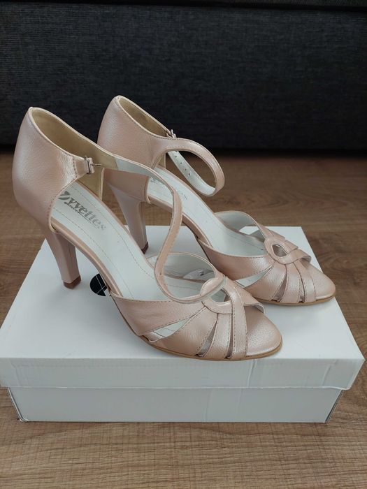 Sandale mireasa piele 38