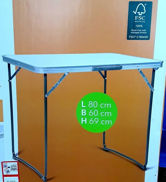 Masă pliabila din ALUMINIU Camping,Picnic NOUA - 95 Lei