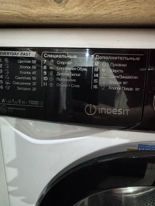 Стиральная машина Indesit на запчасть