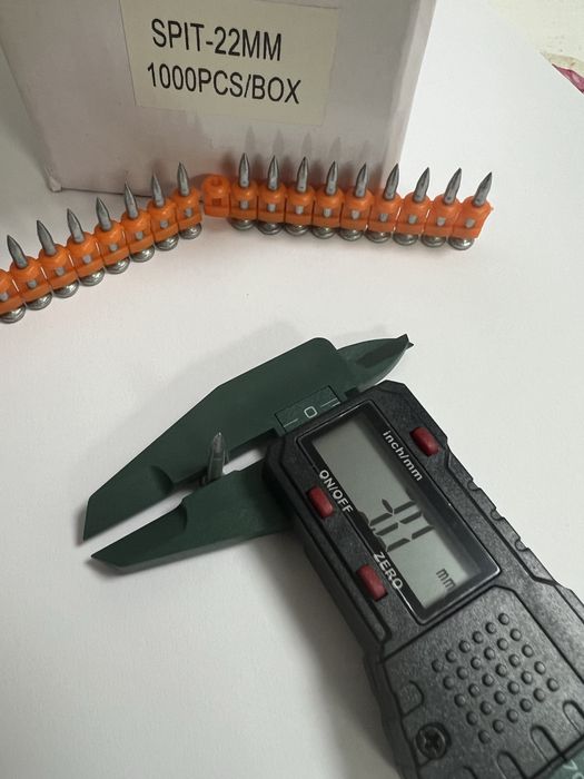 1000 Cuie pistol spit pulsa de 22 mm